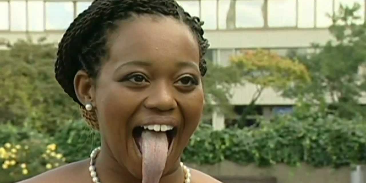 World s longest tongue Guinness World Records Music. Culture. Journalism.